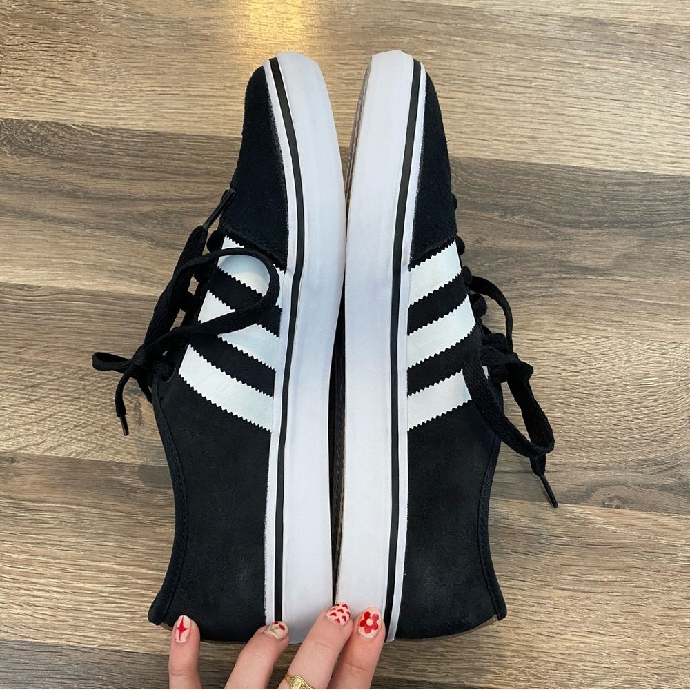 Adidas Adria Og Lo Suede Black Sneakers - Picture 6 of 12